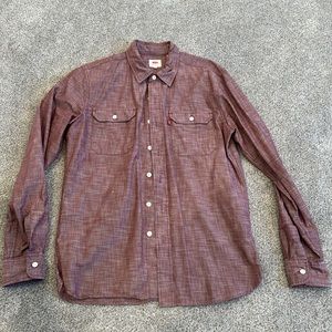 Mens Levi Button Down Shirt